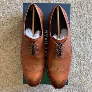 NWT Cole Haan Benton Wingtip Derby II - 13M